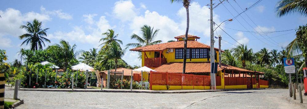 Pousada Praia Do Imbassaí Exterior foto