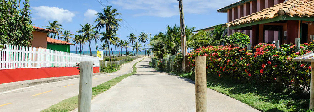 Pousada Praia Do Imbassaí Exterior foto